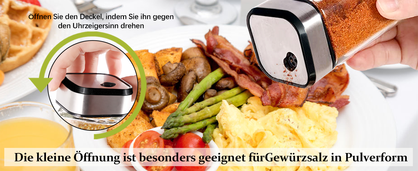 Набір для спецій XJ069: кутові контейнери з кришками та мітками | Кухове зберігання