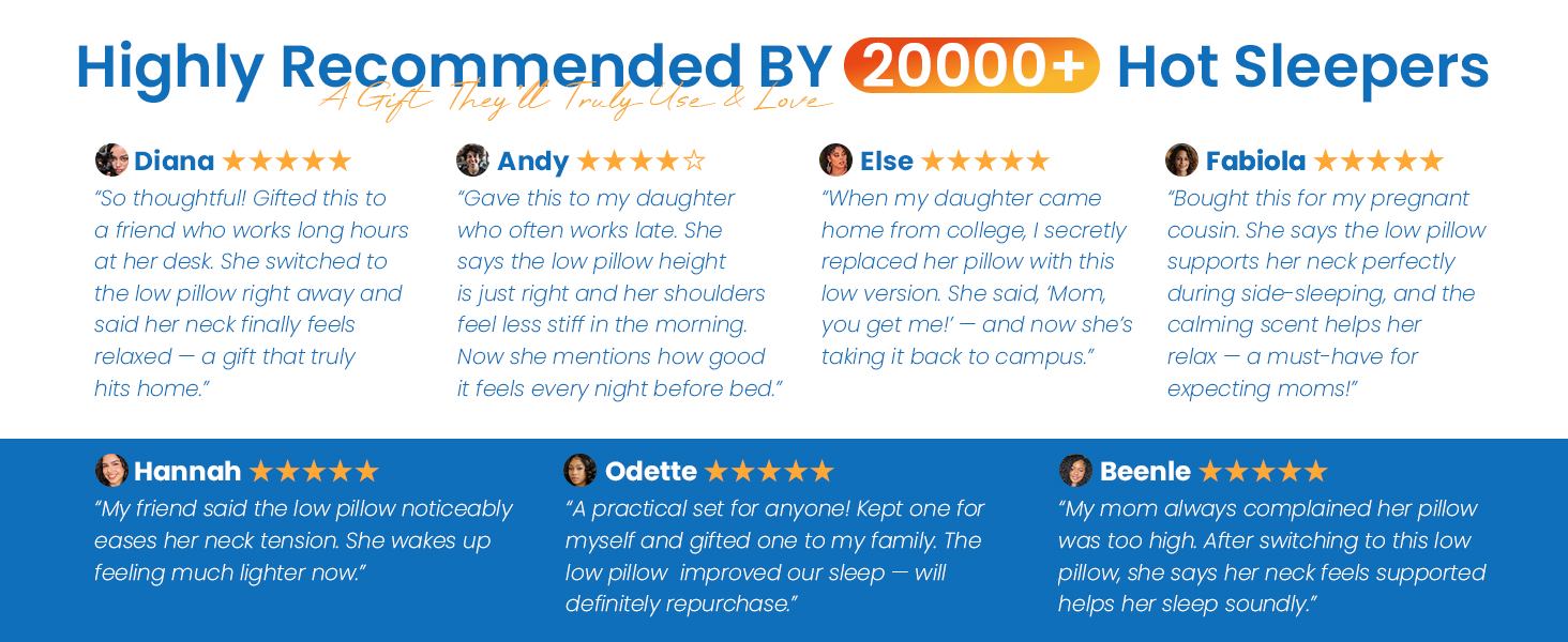 Ортопедична подушка з піною з пам'яті для тих, хто спить на животі та на спині, 40x60 см, 5.7 см, ультратонкий, синьо-білий, знімний чохол