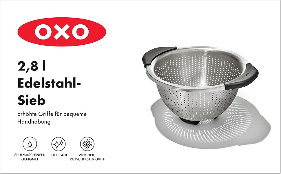 OXO GG Sieb з нержавіючої сталі 3 л