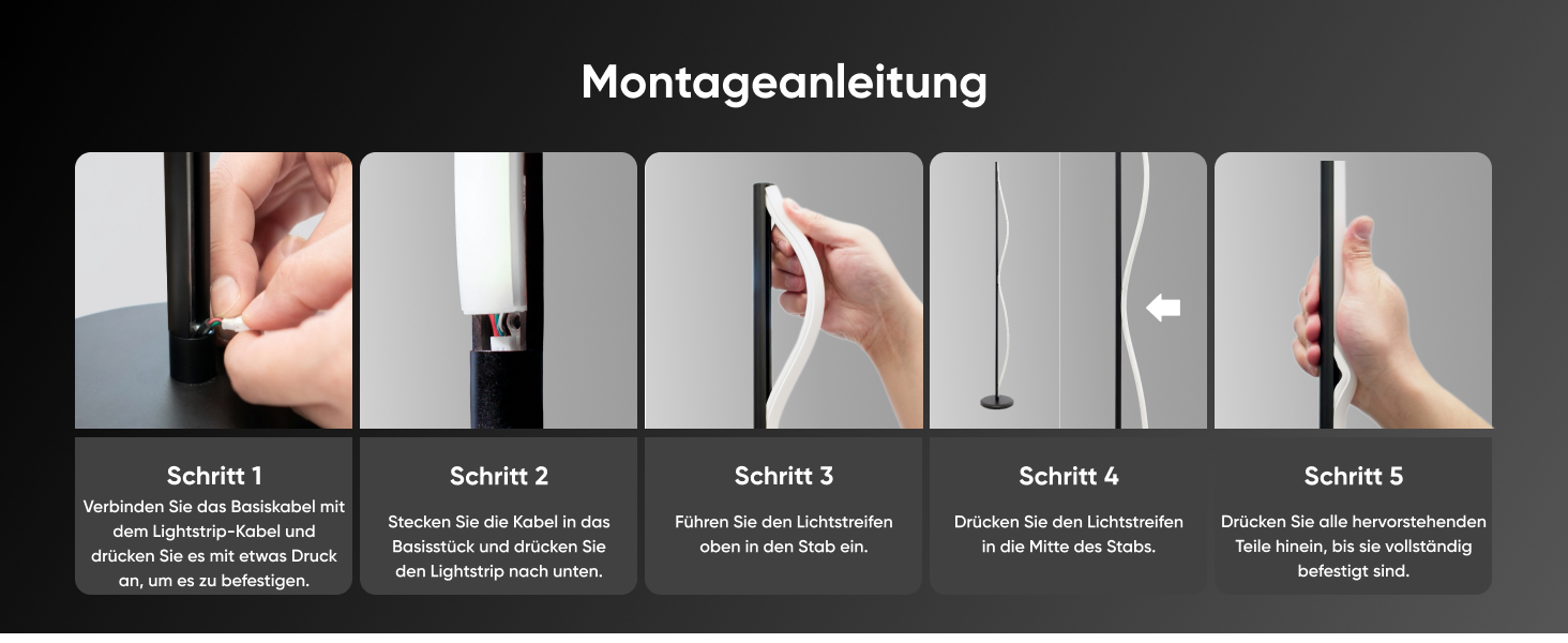 Наноліф Matter Розумна Підлогова Лампа Біла, RGB IC LED, Диммер, Музичний Синхронізація, 1700lm, Управління через Додаток та Голос (Alexa, Apple HomeKit), Декоративне Освітлення для Спальні та Геймінгу