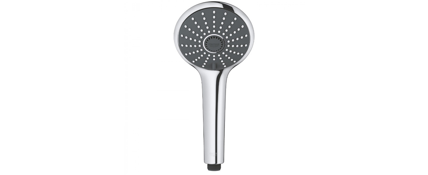 Душова лійка GROHE Vitalio Joy 110 з 3 режимами розпилення, системою Anti-Kalk, хромоване покриття, 27319000