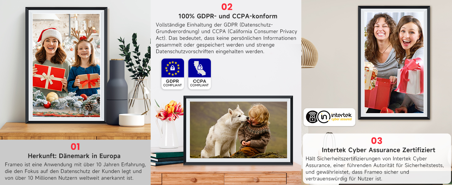 Цифровий фотоальбом FRAMEO 15.6