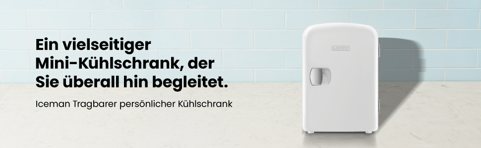 Chefman Iceman: Міні-холодильник з обігрівом, 4 літри, 6 відділень для косметики, перекусів, макіяжу, AC/DC, для дому/авто/спальні