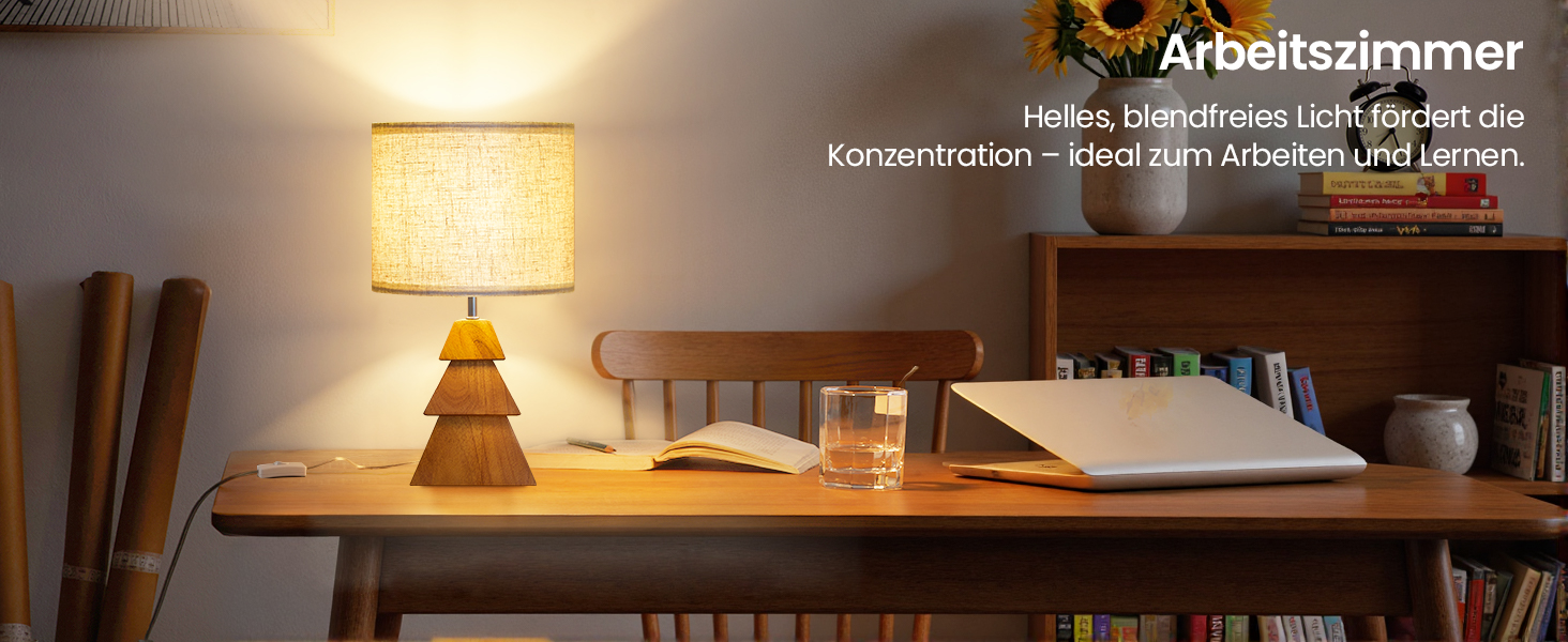 Дерев'яна настільна лампа GOEBLESON для спальні, вітальні, готелю. Сучасний дизайн, тепле світло 2700K, E27, подарунок. Модель ZME07TLD05N1 (у вигляді дерева)