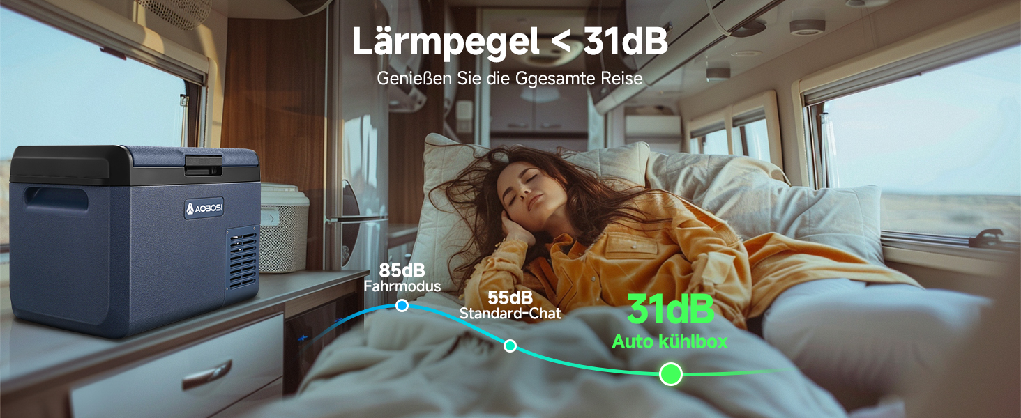 AAOBOSI Компресорна холодильна сумка Dual Zone з APP керуванням, IPX4 вологостійка, 12V 230V, -20°C до 20°C, 25L – для автомобіля, вантажівки, човна, кемпінгу, риболовлі та активного відпочинку