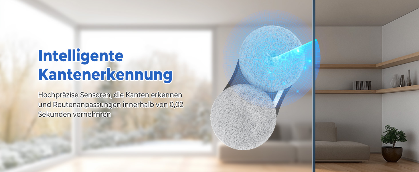 Робот для миття вікон 5600P з автоматичним розпиленням, 3 режими, інтелектуальна навігація, розпізнавання країв, пульт ДУ, система безпеки та 10 ганчірок для миття