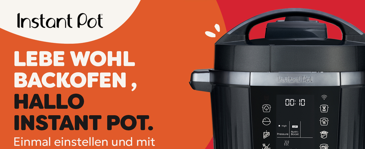 Instant Pot Plus 9-в-1: Мультикухня, 5.7 л, нержавіюча сталь – мультиварка, скороварка, рисоварка, йогуртниця, су-вид, стерилізатор, підігрівач