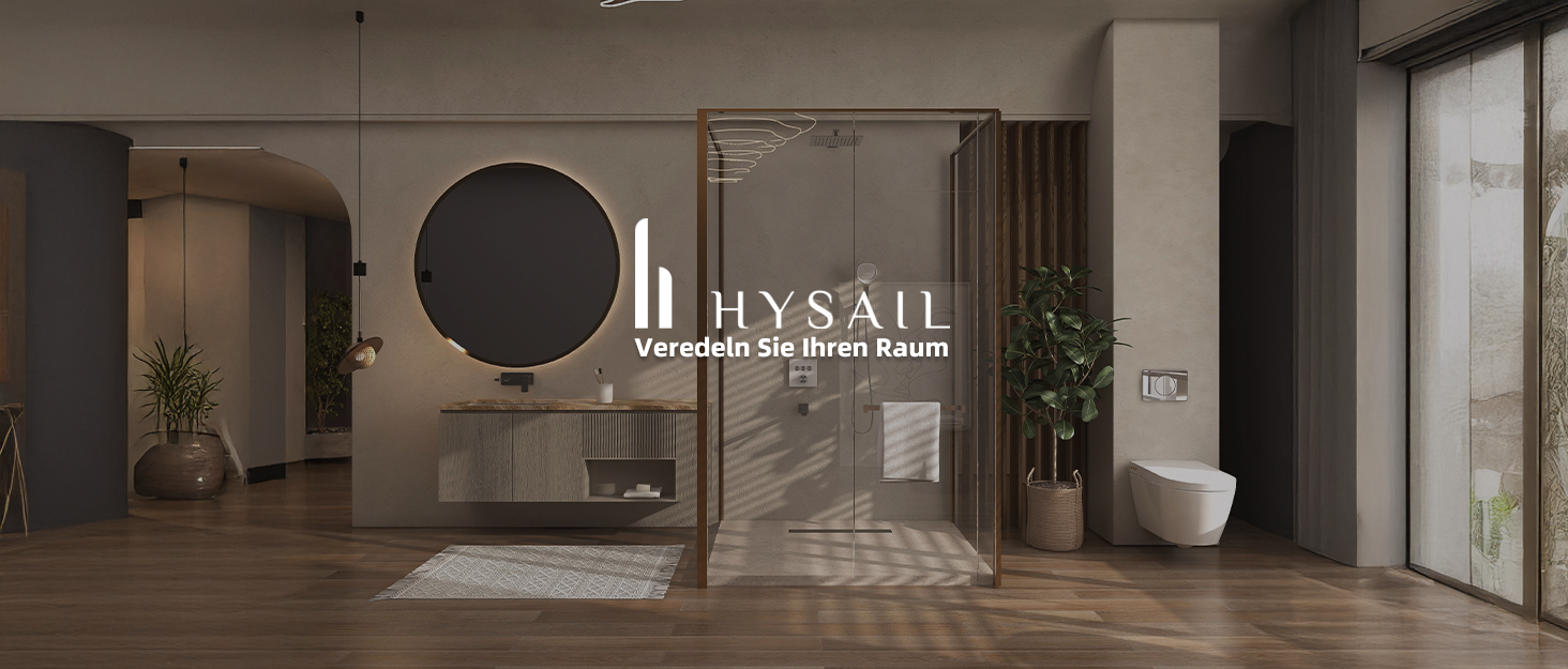 Дзеркало для ванної кімнати HySail з підсвічуванням, 5 мм, висока роздільна здатність, срібне покриття, 3 колірні температури, регульована яскравість, антизапарник, кругле, 60x60 см