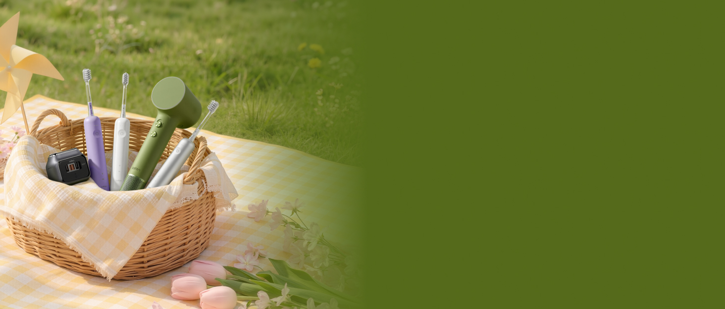 Електрична зубна щітка Laifen Wave Pro з 6 режимами чищення, акумулятор до 70 днів, прозорий чорний колір