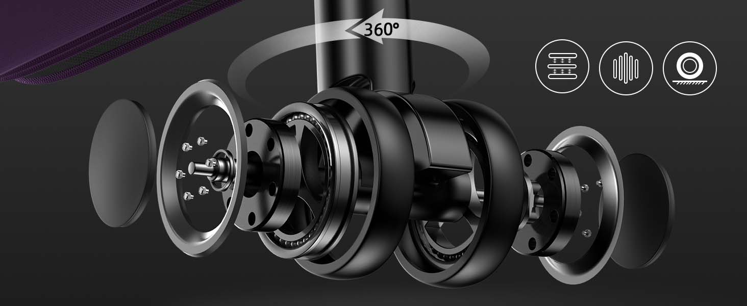 Набір валіз SHOWKOO Softshell 3 шт. (фіолетовий): 50.8, 61, 71.1 см, розширювані, з TSA-замком