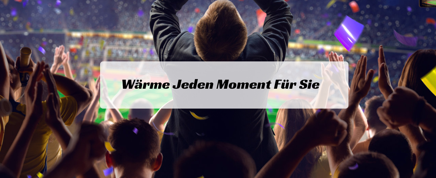 Електричний грілка для рук FANDLISS 6000 mAh, 2 шт. - багаторазовий, з USB зарядкою, для кемпінгу, на відкритий простір, на подарунок, чорний