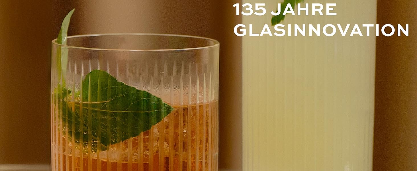 Набір склянок Longdrink Stölzle Lausitz New York Bar (6 шт., 320 мл) – Стильні склянки для коктейлів, води та соків, з кришталевого скла, стійкі до миття в посудомийній машині та ударів