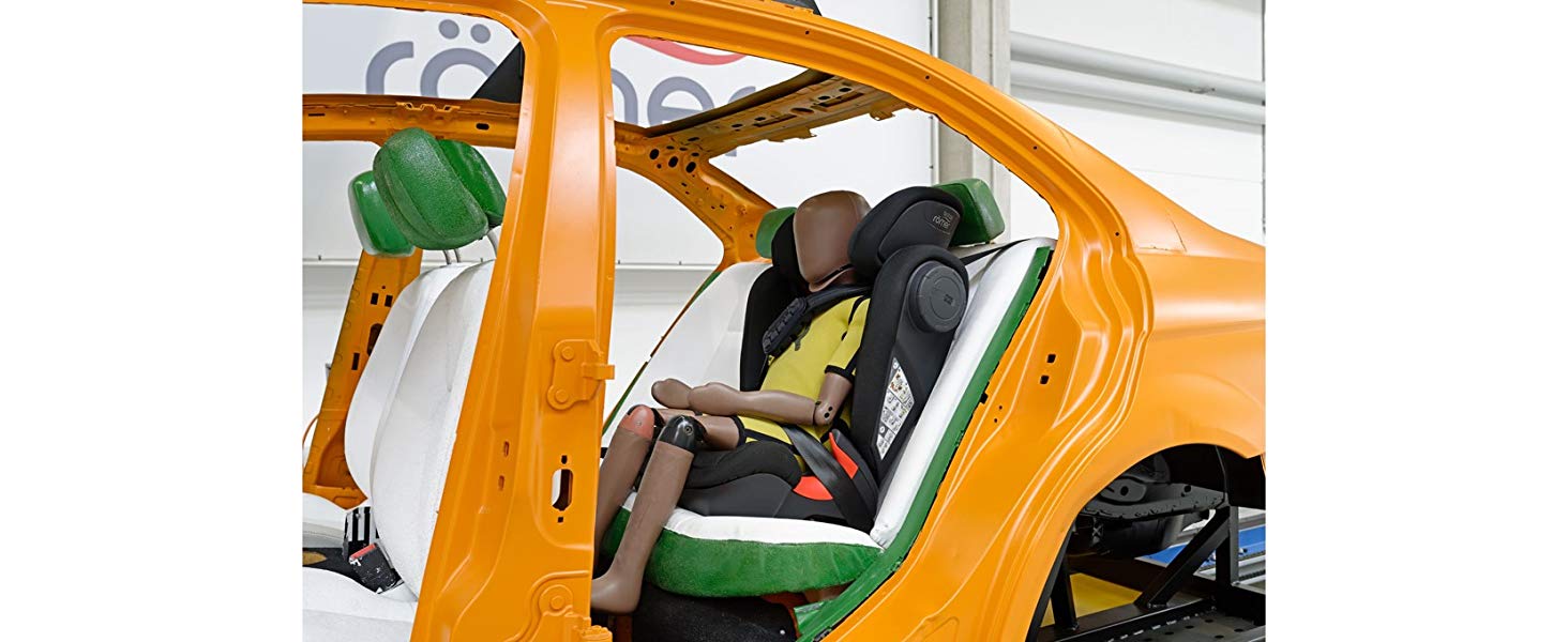 Дитяче автокрісло BRITAX RMER KIDFIX 2 Z-LINE, для дітей від 100-150 см (i-Size) з ISOFIX і без, 3,5-12 років, (Нова версія i-SIZE R128, Space Black)