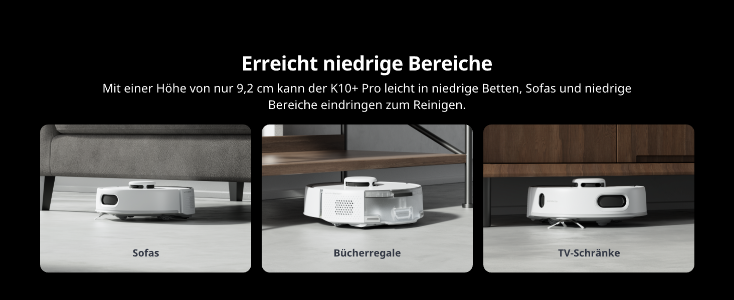 SwitchBot K10+ Pro Робот-пилосос з док-станцією для самостійного очищення, LiDAR-навігація, тиха робота 45dB, сумісний з Alexa