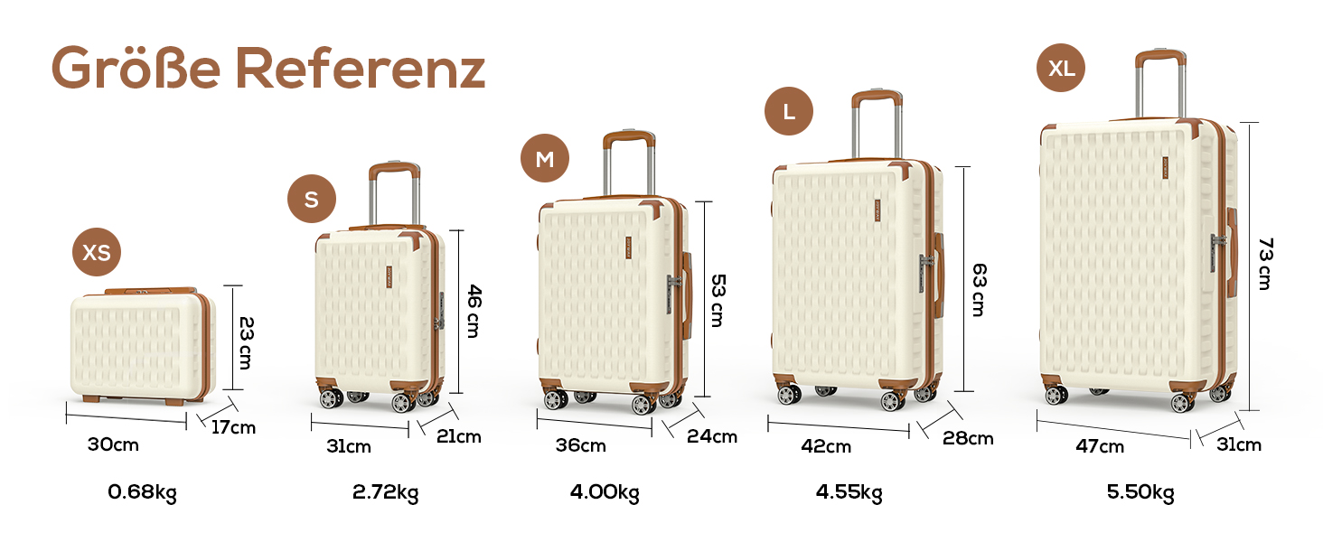 Набір валіз Melalenia 3 в 1 з жорстким корпусом, легкий, для подорожей. Валіза-тролей, набір ручної поклажі з TSA замком та 4 колесами (білий).