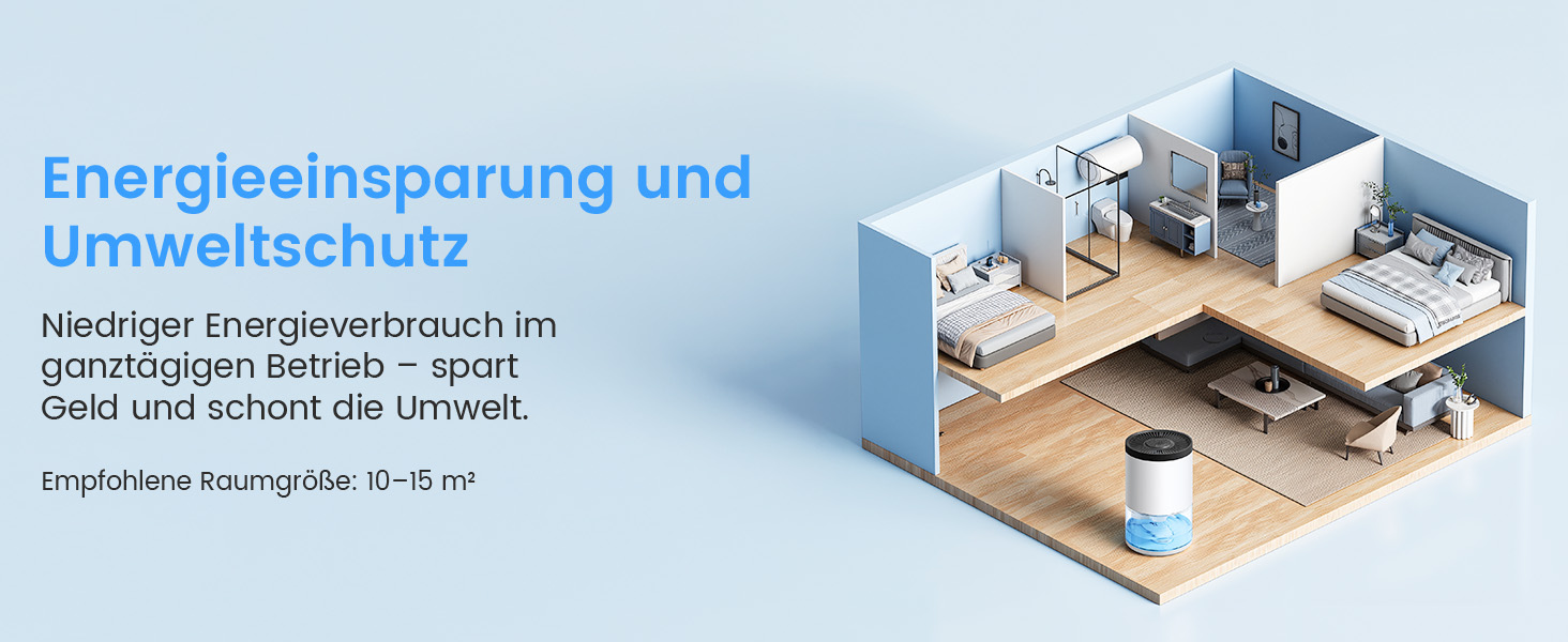 Електричний осушувач повітря без контейнера, 1000 мл, компактний, тихий, з автовимкненням, портативний, для офісу, спальні, ванної кімнати, білий