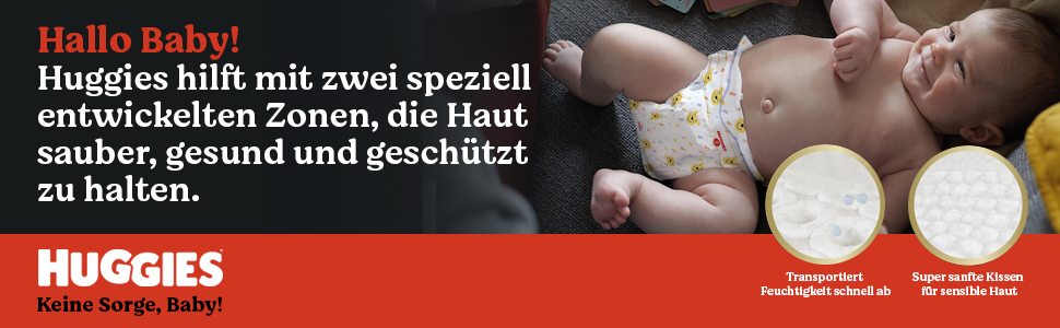 Дитячі підгузки Huggies Newborn для новонароджених, розмір 2, 116 шт. (2x58)