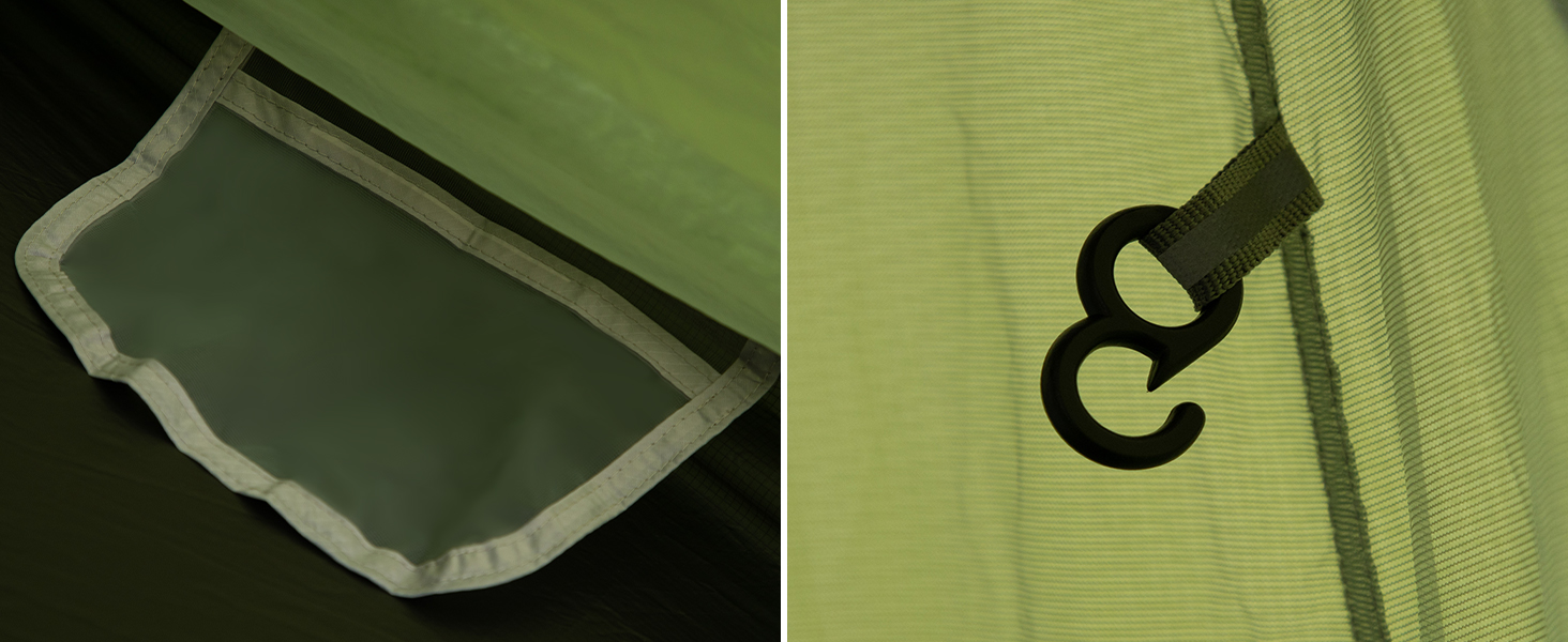 Намет Night Cat 1 Mann Ultraleicht Khaki: Водонепроникний намет для велотуризму, трекінгу та кемпінгу на 1 особу