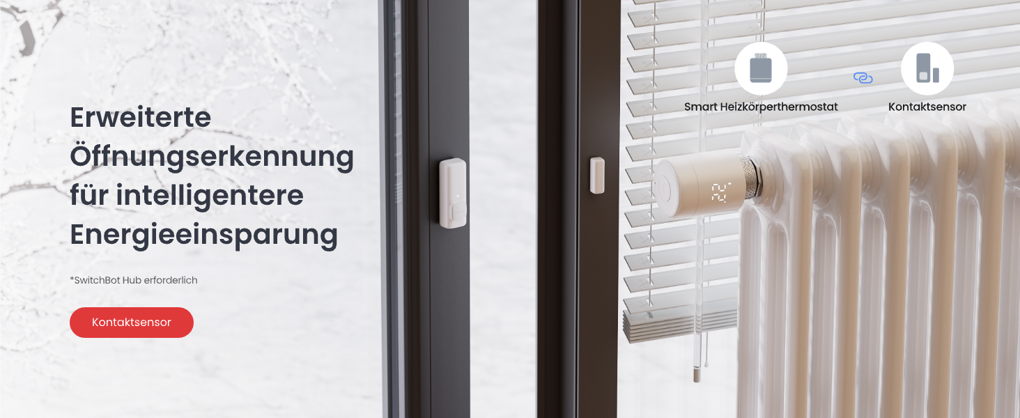 SwitchBot Розумний термостат на радіатор Bluetooth з керуванням через додаток та таймером, енергозбереження, сумісний з Alexa, Apple HomeKit та Home Assistant (потрібен Hub)