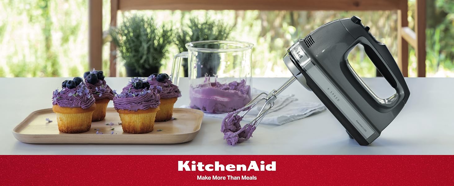 Ручний міксер KitchenAid Classic 5KHM5110EWH, 5 швидкостей, білий
