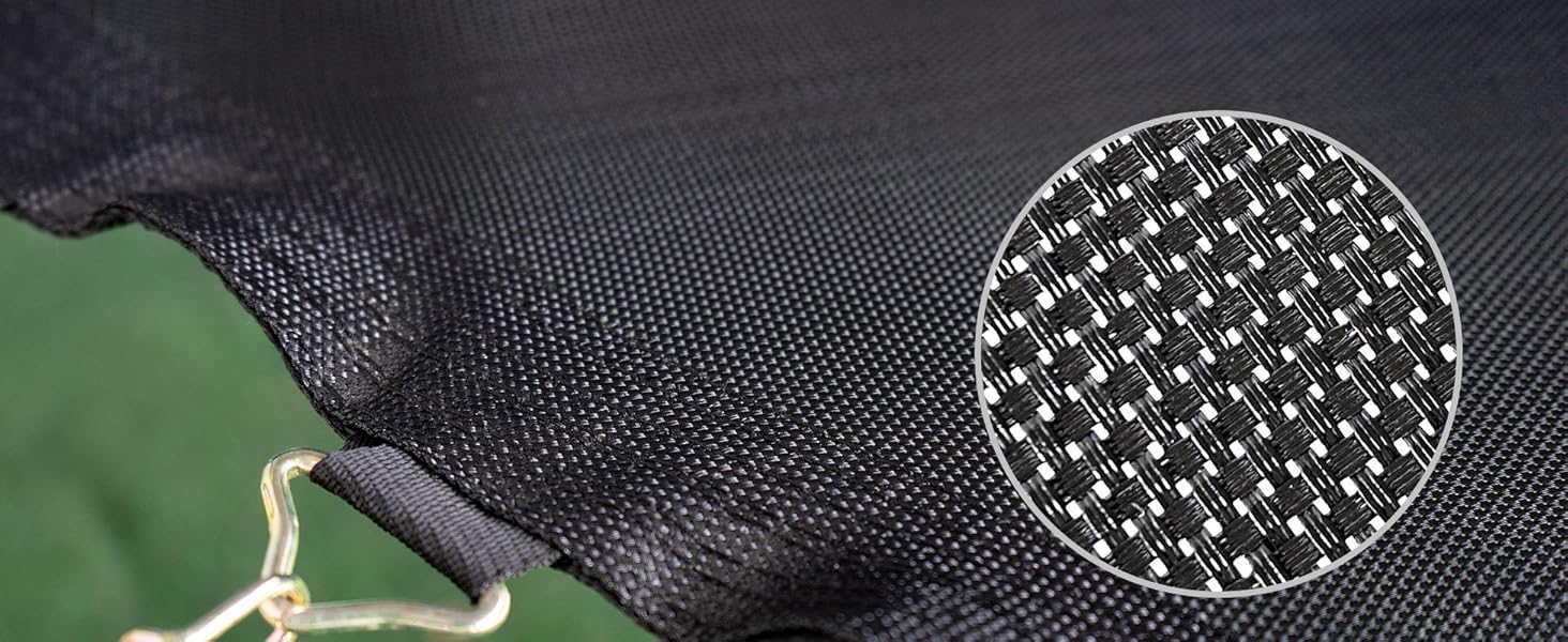 Батут Kinetic Sports 'Ultimate Pro' Ø 305 см для дітей з драбиною та захисною сіткою - чорно-неоново-зелений