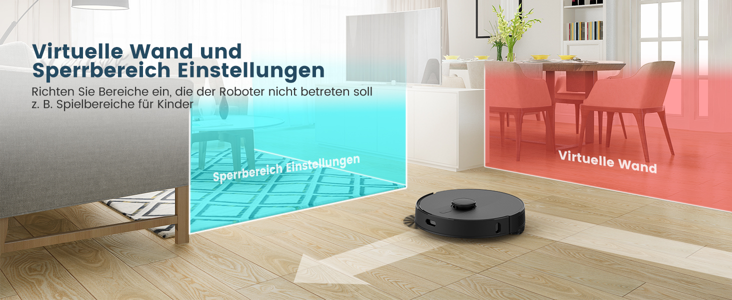 Робот-пилосос AIRROBO T20+ з функцією миття, 3.5л, станція самоочищення, 180хв роботи, LiDAR навігація, потужне всмоктування, керування через додаток, колір: чорний