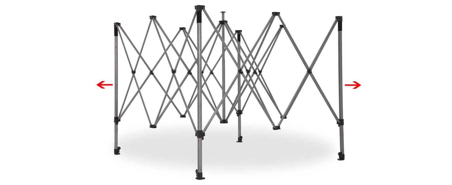 Павільйон COBIZI 3x3 з боковою стінкою: водовідштовхуючий, стабільний, зимостійкий, для саду та відпочинку