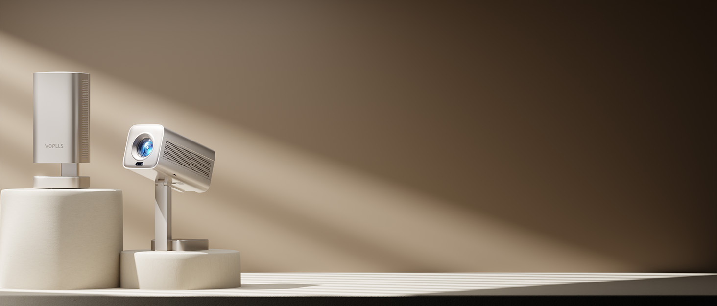 Mini проєктор Smart Beamer 4K з автофокусом, WiFi6, Bluetooth, 28000 люмен, підтримка Netflix та Dolby Audio. Підходить для домашнього кінотеатру та використання на вулиці. Сумісний з телефонами та ПК.