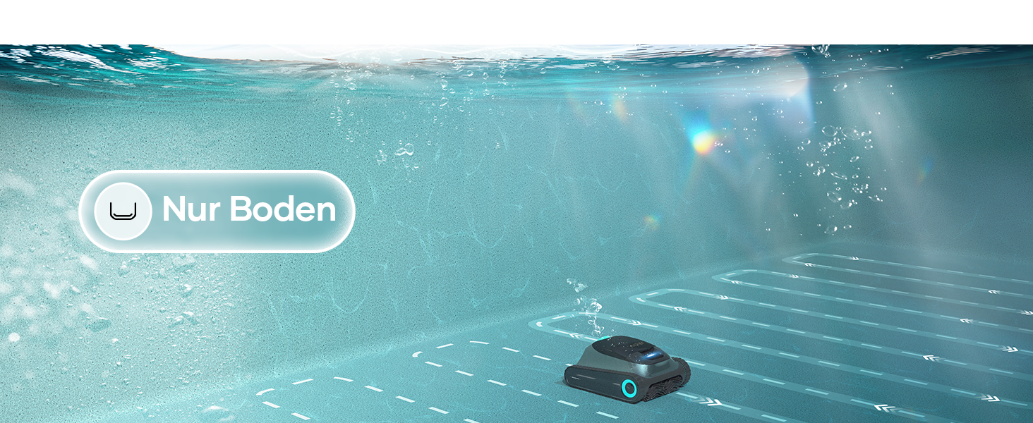 Робот-пилосос для басейну AIPER Scuba S1, бездротовий, очищення дна і стін, інтелектуальна навігація 2.0, 150 хв роботи, для басейнів до 150 м²
