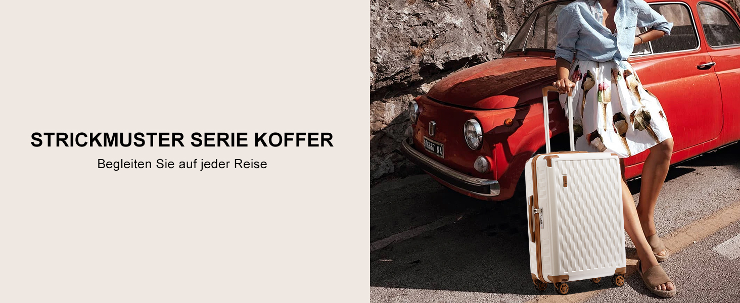 Набір валіз Sea Choice Matcha Grün: M-L-XL (55/65/75 см) з жорсткою оболонкою та TSA-замком