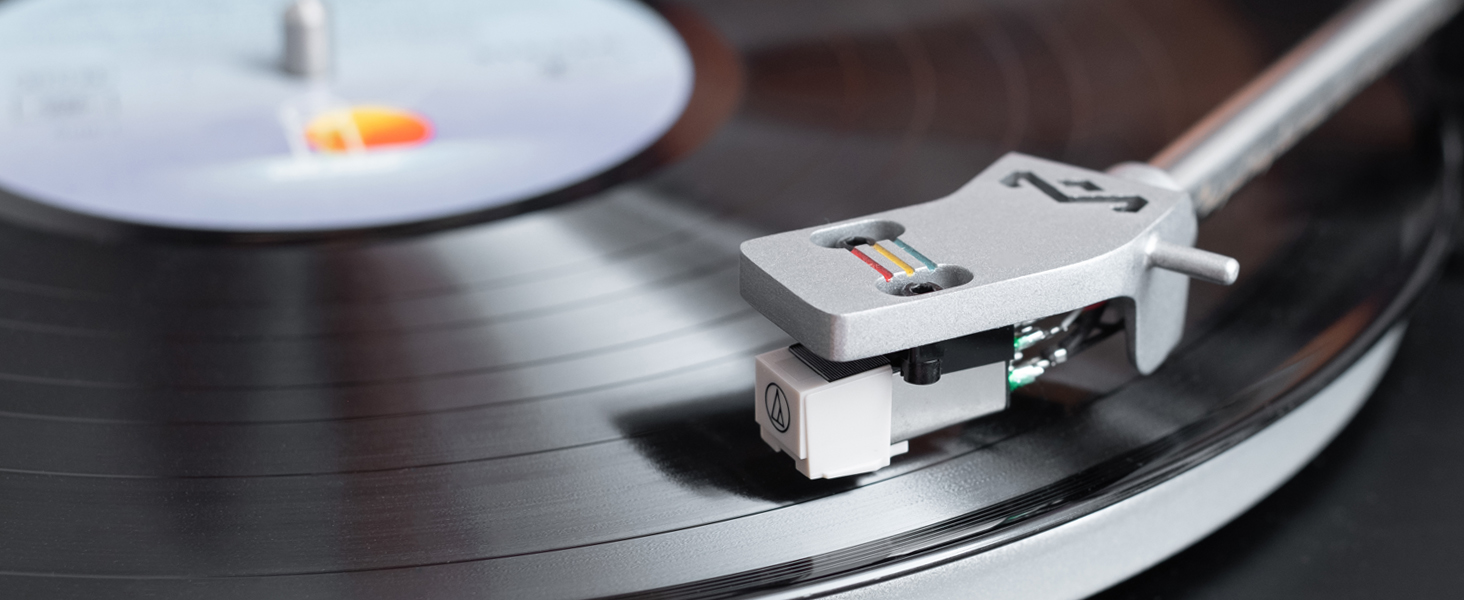 Вініловий програвач House of Marley Stir It Up Wireless з Bluetooth, попереднім підсилювачем, тонармом Audio-Technica, корпус із бамбука, швидкості 33/45 об/хв, екологічний дизайн, чорний