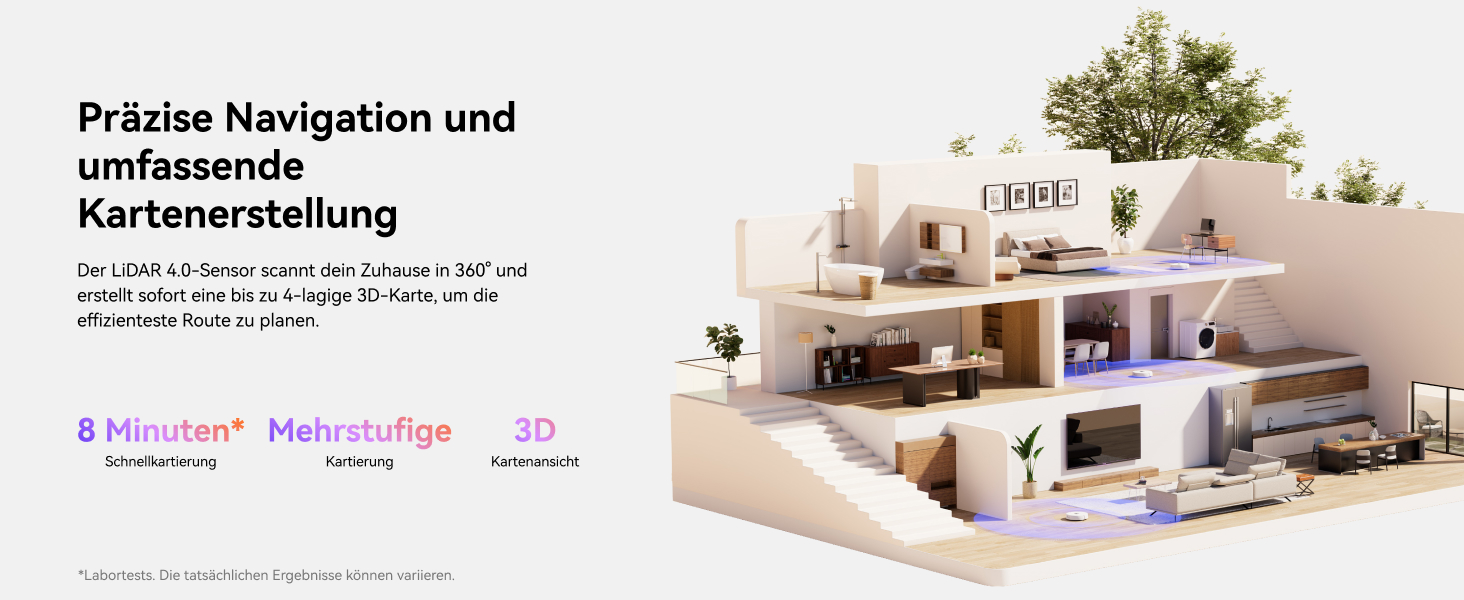 Робот-пилосос NARWAL Freo Z10 з функцією миття підлоги, 15000 Па, гаряча вода 75°C, автопорожнення, уникнення перешкод, антизаплутування для шерсті тварин