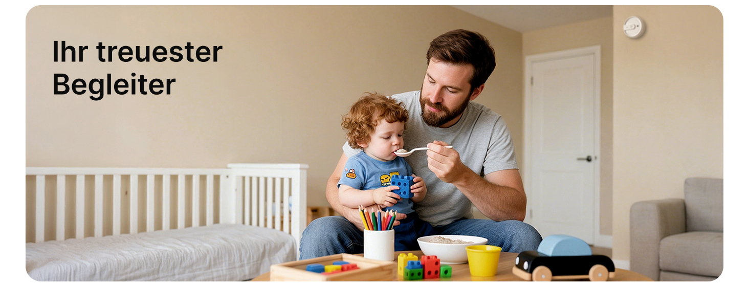 X-Sense Розумний димовий датчик з Wi-Fi, EN 14604, нічний режим, 10 років служби, змінна батарея, керування через додаток, XS0E-iR, білий