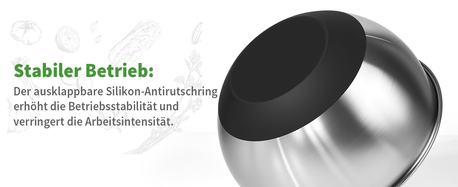 Салатниця-центрифуга 4.5л з нержавіючої сталі - для миття овочів, зелені та ягід