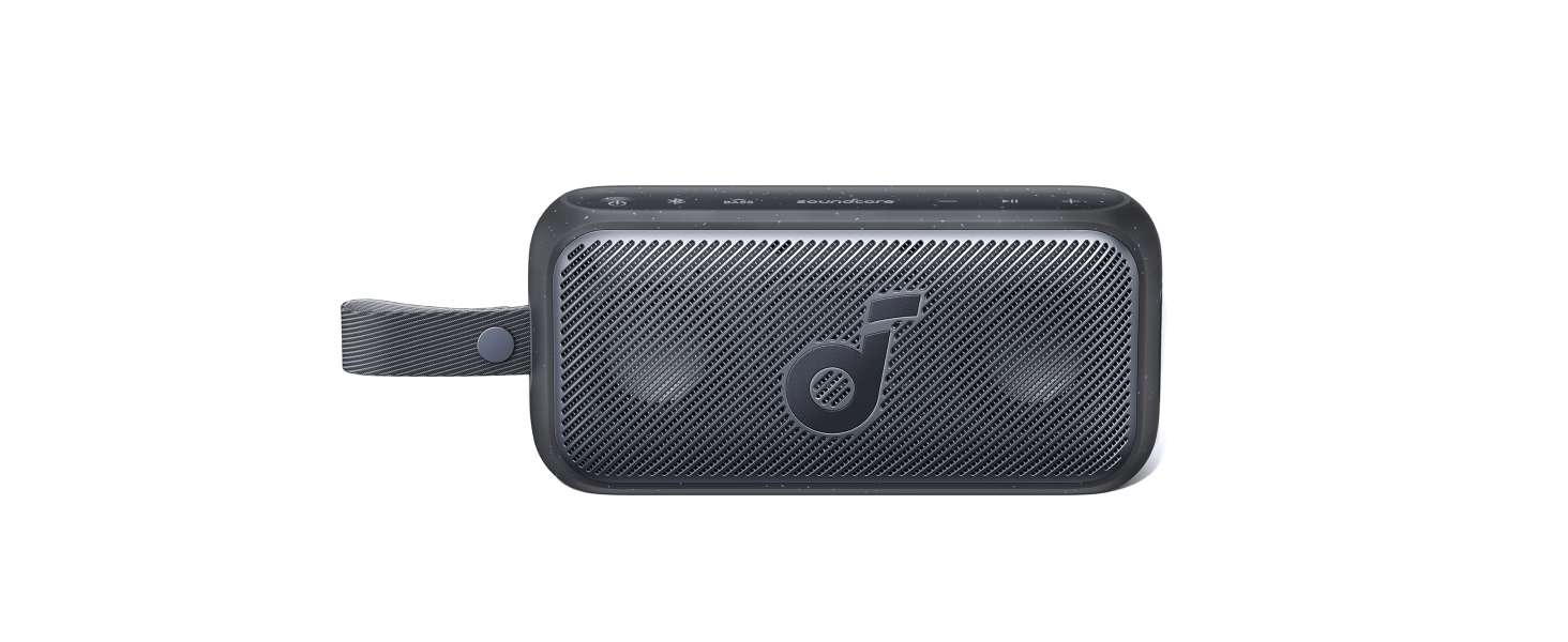 Soundcore Motion 300: Бездроковий портативний Bluetooth-динамік з BassUp, SmartTune, 30W, 13h, IPX7, для дому, саду, кемпінгу та подорожей (Чорний)