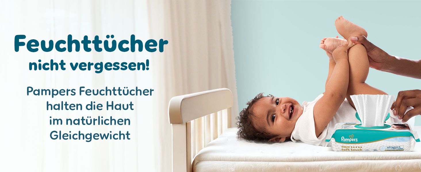 Підгузки Pampers Premium Protection розмір 3 (6-10 кг), упаковка 204 шт, преміум-захист від протікань та догляд за шкірою