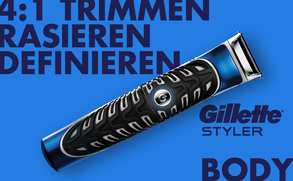 Чоловіча бритва Gillette Fusion 5 Styler, тример для бороди лезо 3 гребінця, подарунок для чоловіків