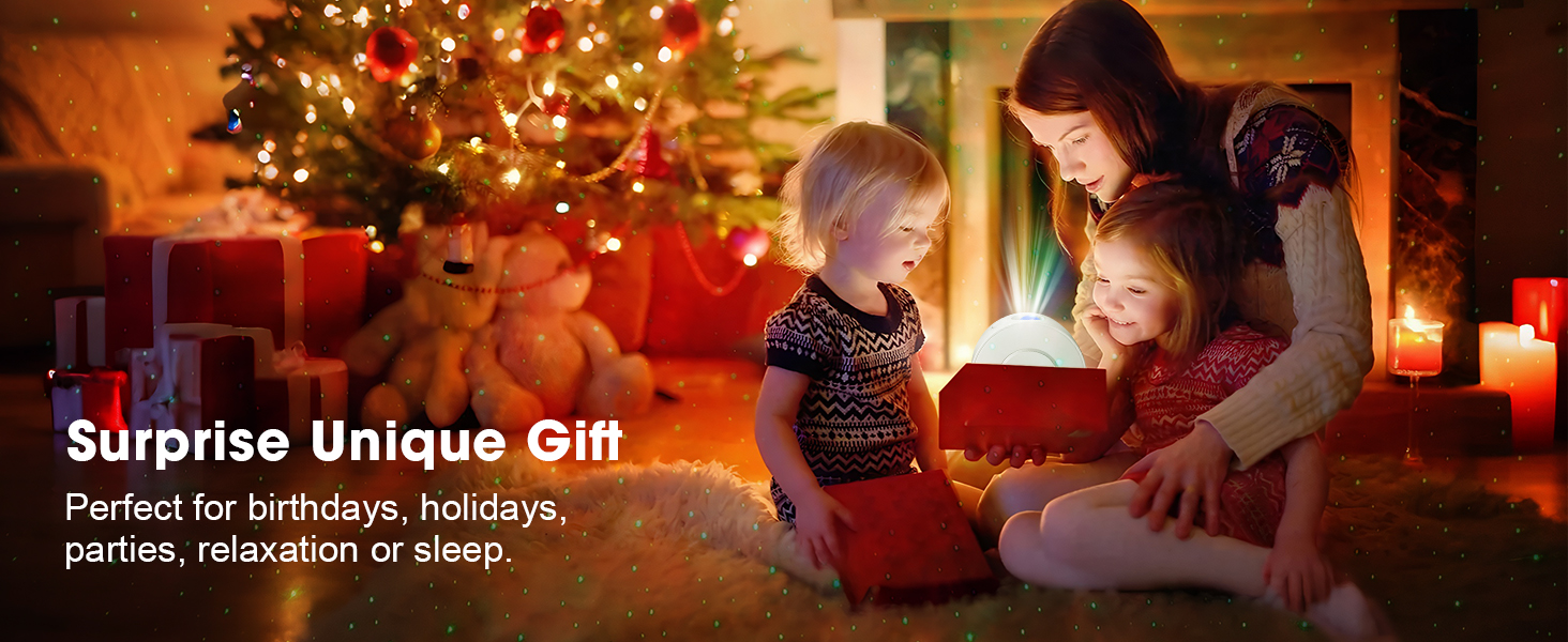 Проєктор зоряного неба Smart Sternenhimmel WiFi з пультом, додатком та голосовим керуванням, 16 млн кольорів, тихий (25 дБ), 4 кути нахилу - білий