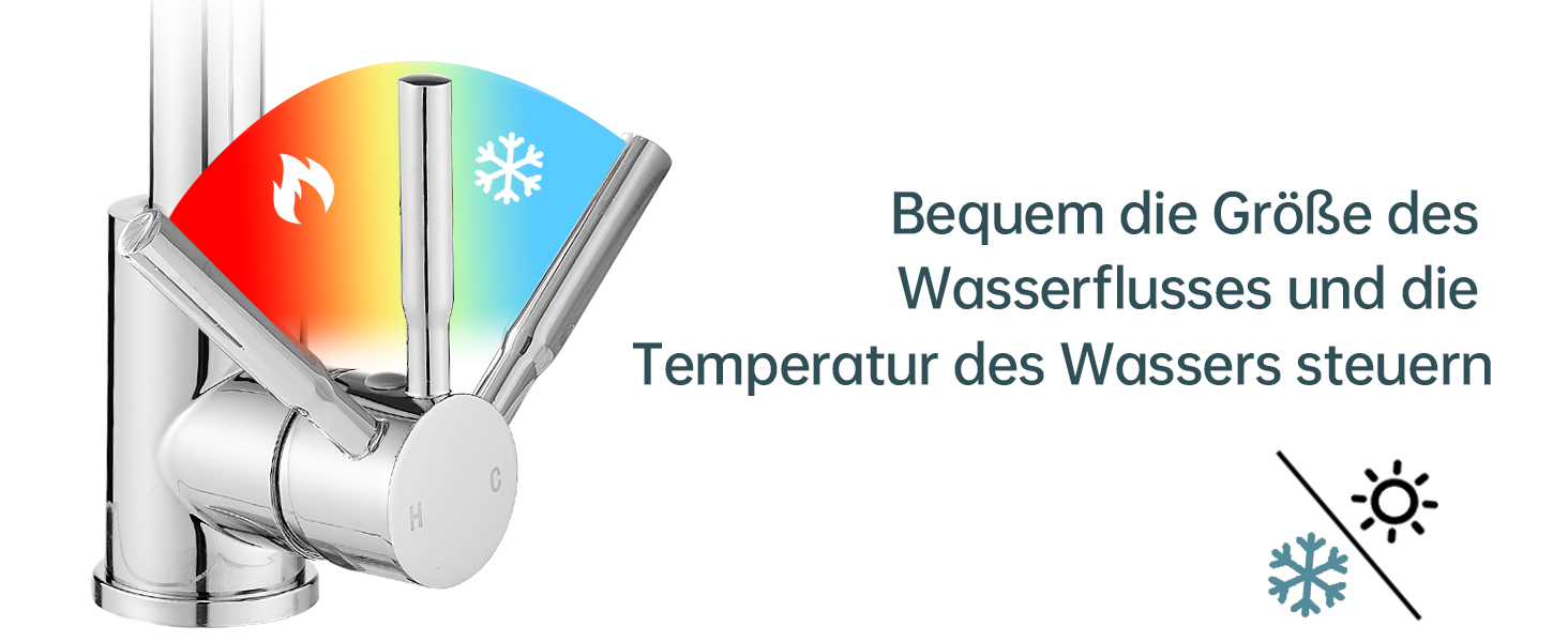Змішувач для ванної кімнати Fransiton Bad Hoch, водозберігаючий, хром