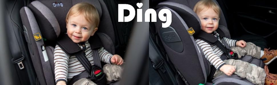 Дитяче автокрісло Ding York K36 i-Size з Isofix 9-36 кг, червоне