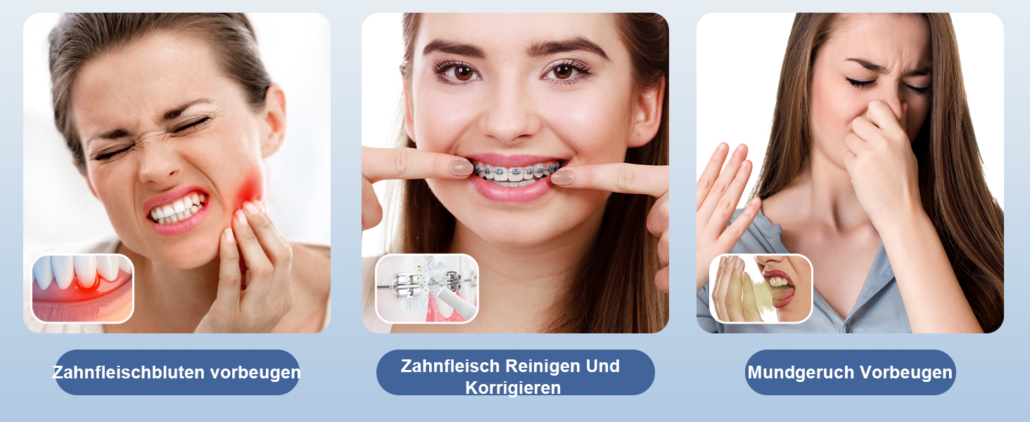 Електрична ірigator для порожнини рота Munddusche: покращена модель 2025, 260 мл резервуар, IPX7 водонепроникність, 5 насадок, 4 режими, для подорожей та дому. Чорний