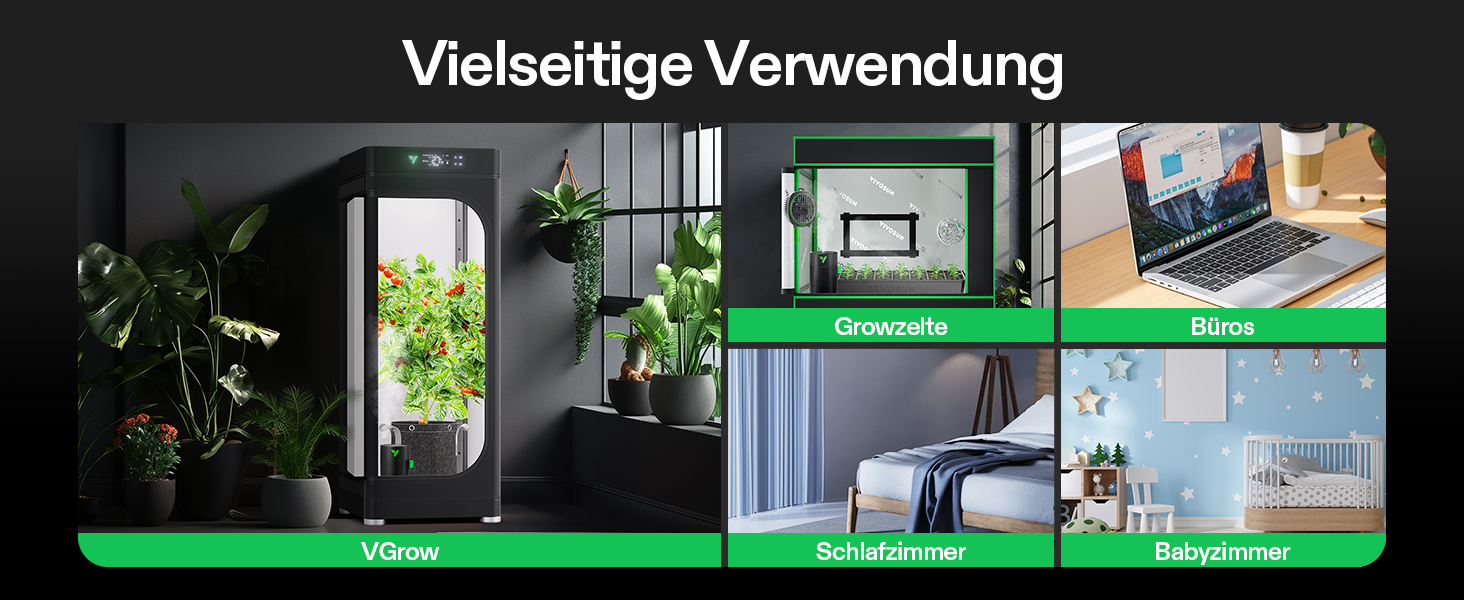 Зволожувач повітря VIVOSUN AeroStream U075 USB, 750 мл, холодний пар, 2 режими, автовимкнення, пульт, для гроубоксів