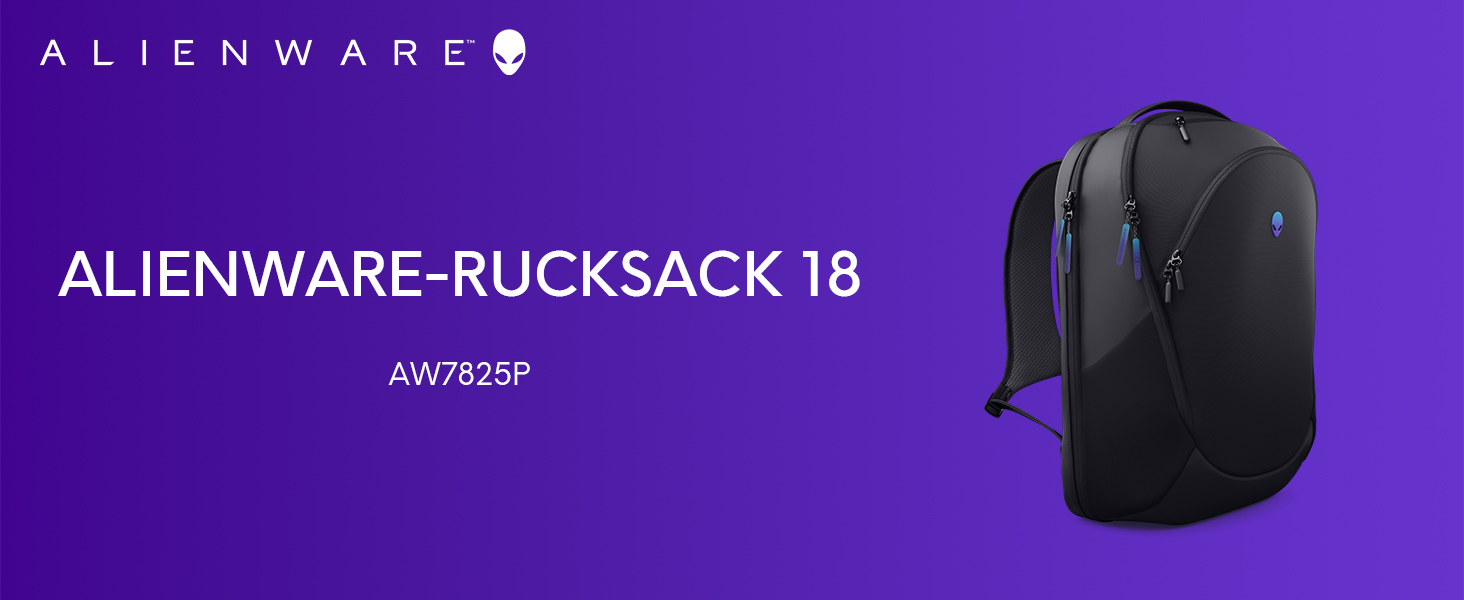 Ігровий рюкзак Alienware 18 AW7825P для ноутбука 18