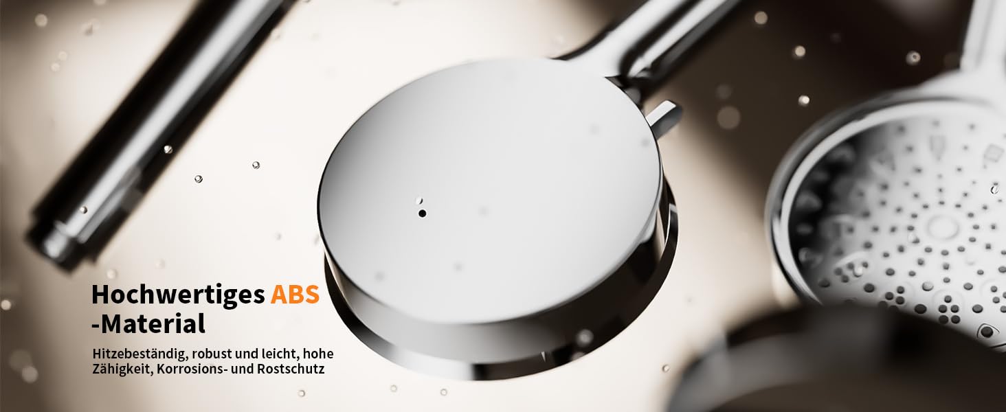 Фільтр для душу Cobbe зі шлангом, ручна лійка з 3 вугільними фільтрами, душова лійка з 6 режимами, високонапірний економний душ з фільтром від накипу для жорсткої води, видаляє 99% хлору, хром