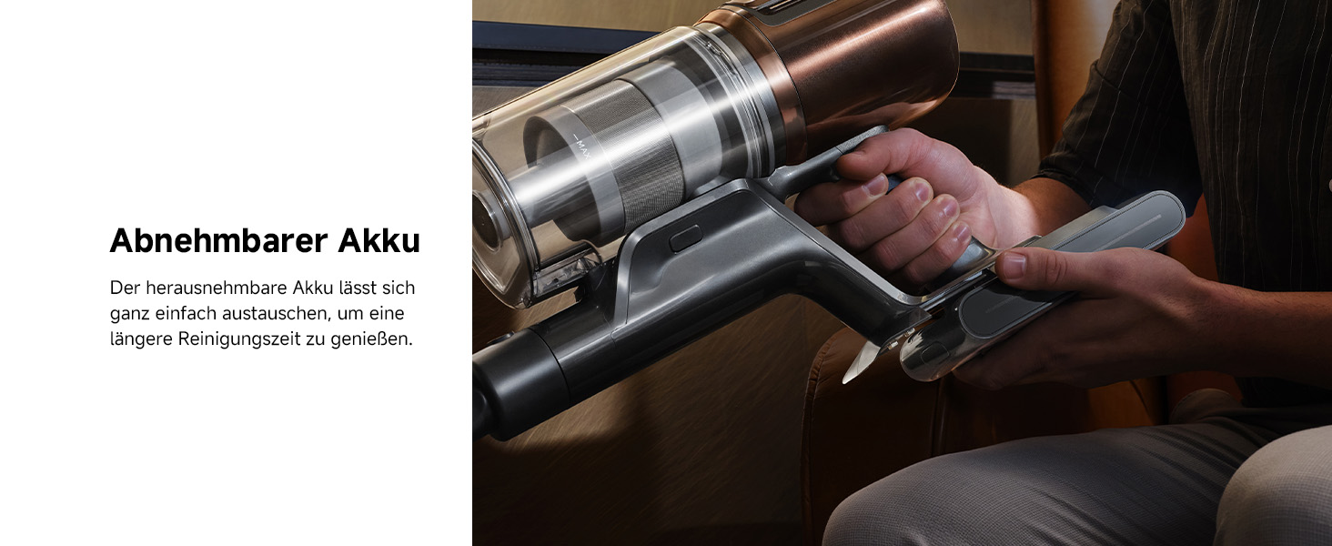 Dreame V30 Бездротовий пилосос для твердих підлог і килимів 24000PA, 90 хв, фільтр 99.99%, видалення шерсті тварин