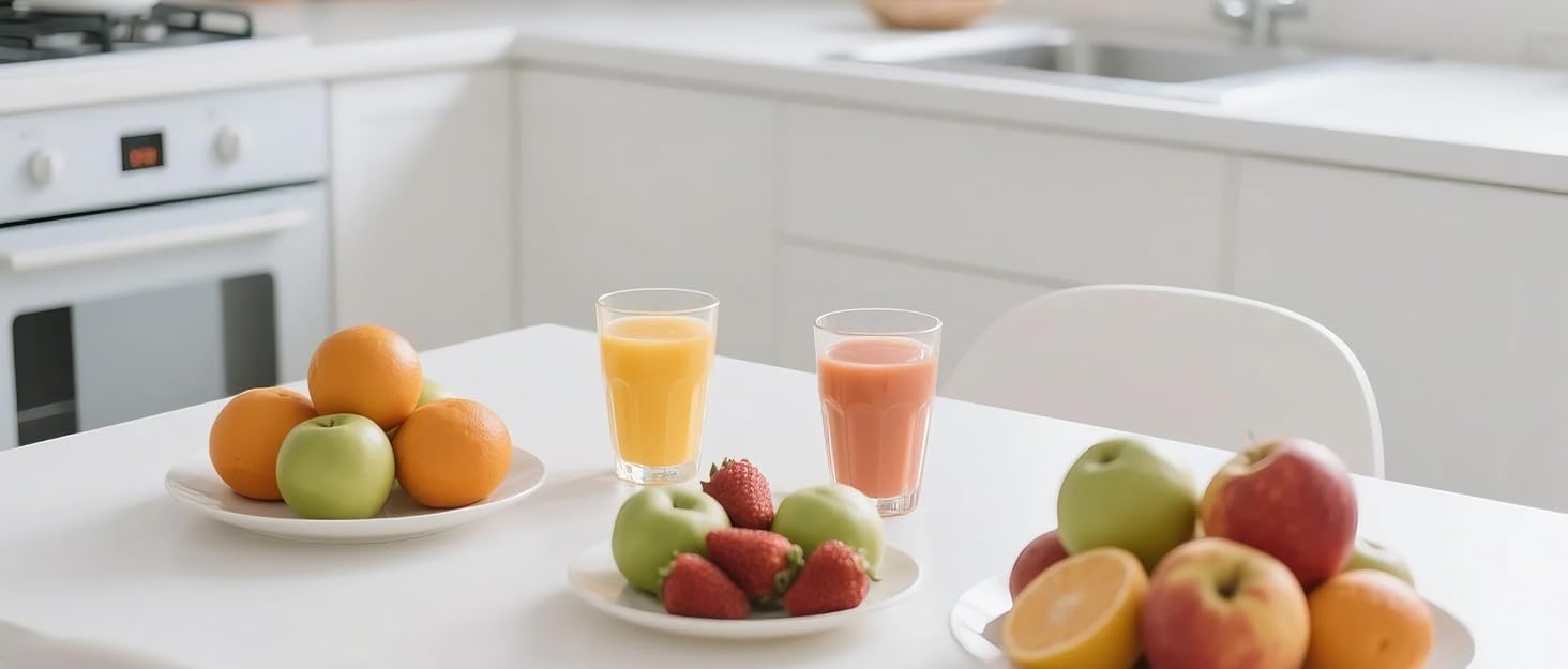Charmline Slow Juicer: повільний соковитискач для фруктів та овочів, 1,8л, легке очищення