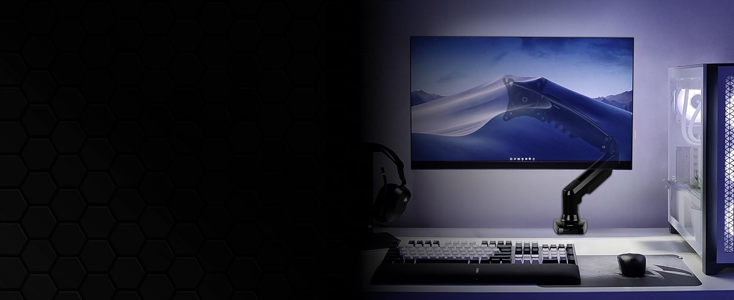 Кріплення для монітора Invision MX200, 19-32 дюйми, VESA 75/100 мм, регульоване, для офісу та дому