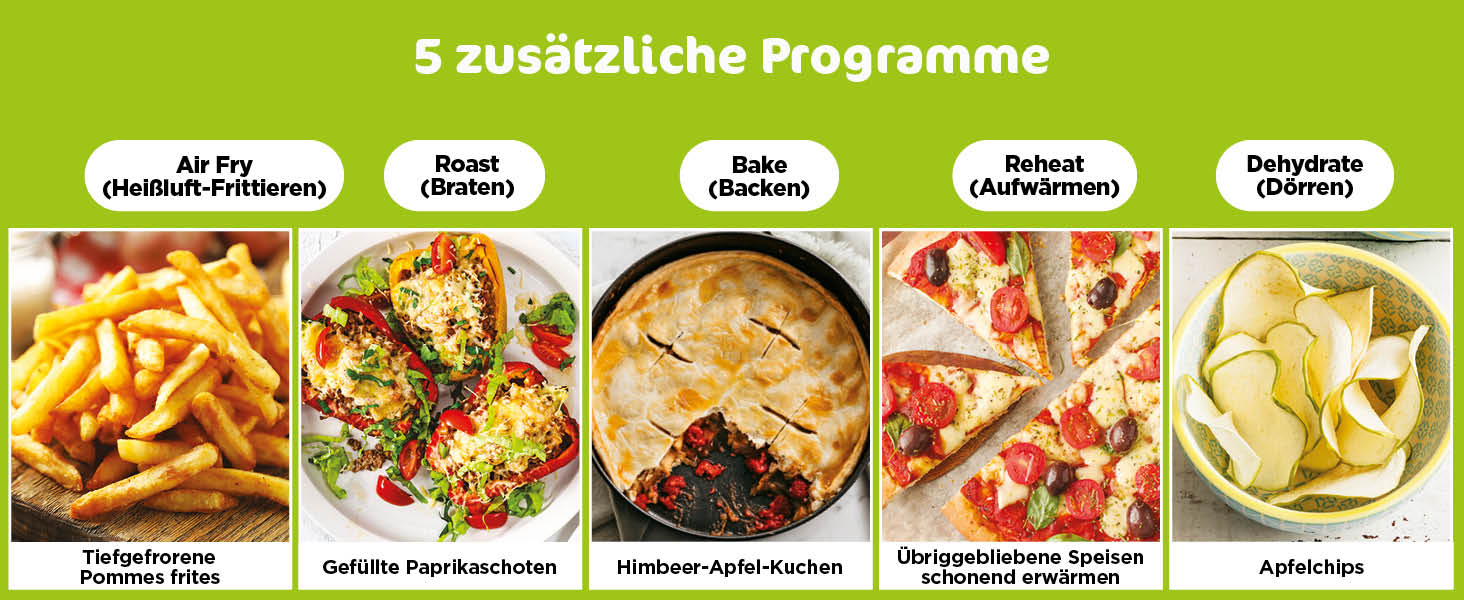 Ninja MAX 6-в-1 гриль та фритюрниця з гарячим повітрям для дому, 6 функцій приготування, об'єм 3.8 л, цифровий термометр, сірий/срібний, DG551EU