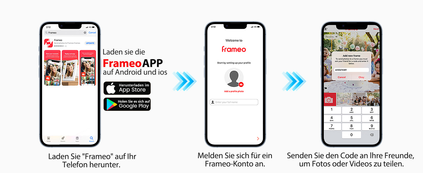 Цифровий фоторамка Mejasg 10.1 дюйма з Wi-Fi, 32GB, IPS сенсорний екран, автоповорот, для фото та відео, з дерева