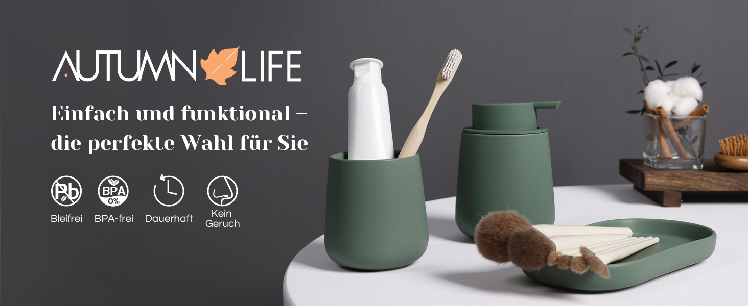 Набір для ванної кімнати блакитного кольору, керамічний аксесуар 3 шт., декоративний набір мильниць, стаканчика для зубної пасти та підставки для прикрас, підходить для ванної, умивальника, готелю